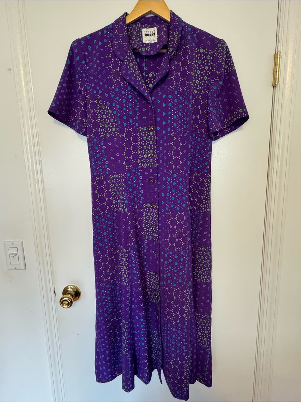 Vintage Leslie Fay Dress - Sz 14P